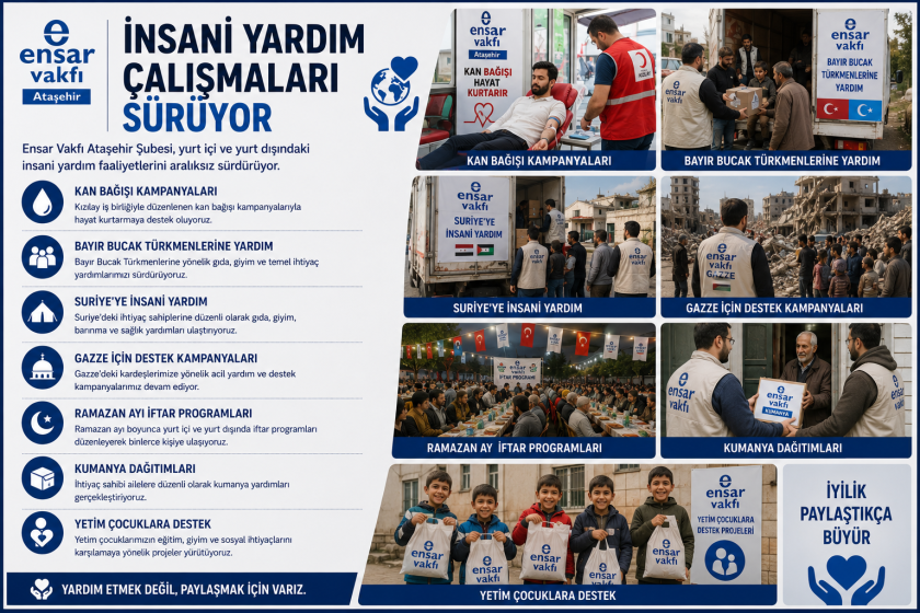 Ensar Vakfı Ataşehir Şubesi Gazeteciler Günü’nde Basın Mensuplarını Ağırladı: Eğitim, Gençlik ve Dayanışma Projeleri Anlatıldı