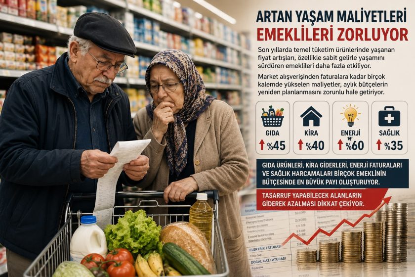 Emekliler Ekonomi Karşısında Zorlanıyor: Geçim Mücadelesi Derinleşiyor.
