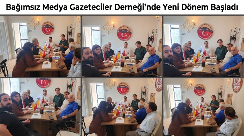 Bağımsız Medya Gazeteciler Derneği’nde Yeni Dönem Başladı.