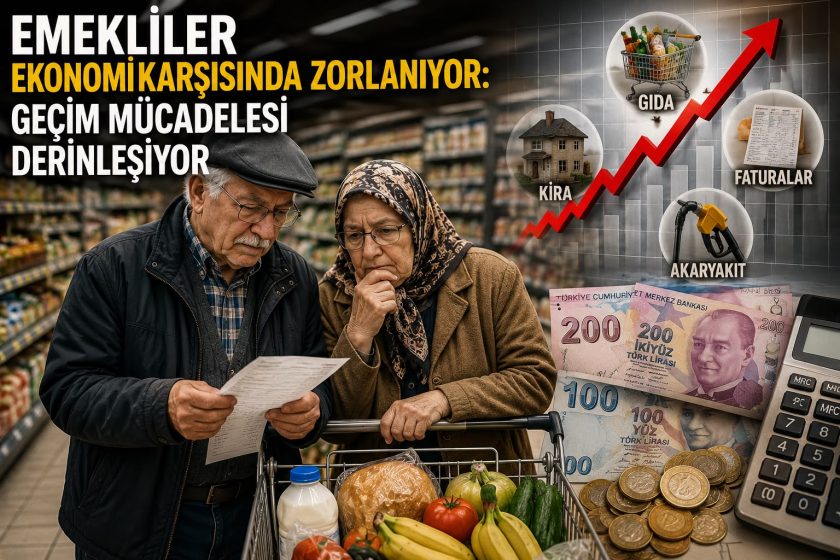 Emekliler Ekonomi Karşısında Zorlanıyor: Geçim Mücadelesi Derinleşiyor.