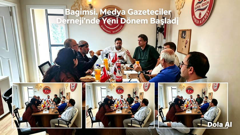Bağımsız Medya Gazeteciler Derneği’nde Yeni Dönem Başladı.