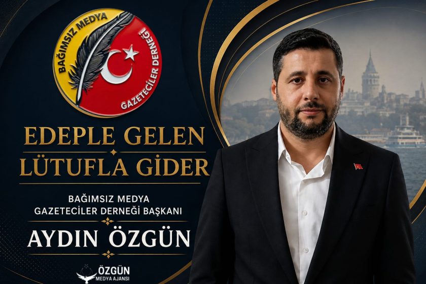 AYDIN ÖZGÜN: EDEPLE GELEN, LÜTUFLA GİDEN BİR GAZETECİLİK ANLAYIŞI