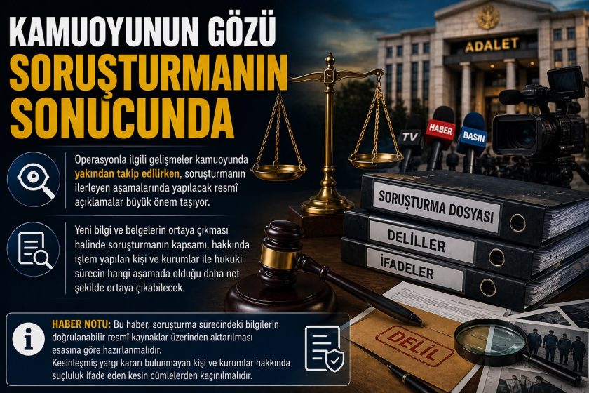 Süleymancılar Operasyonu Gündemde.